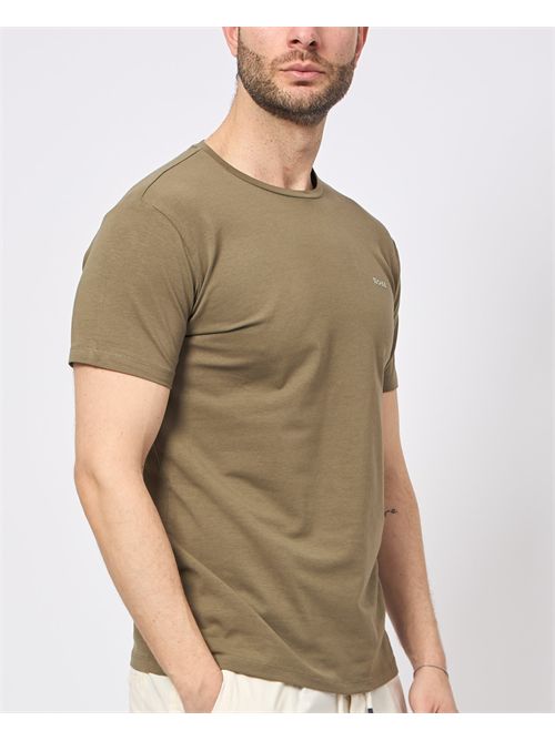 T-shirt uomo Yes Zee girocollo con logo YES ZEE | T778-TA000905